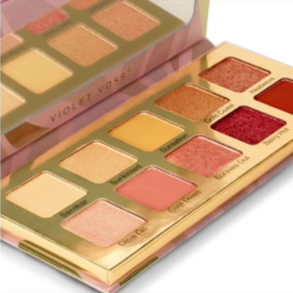 Violet Voss Sunkissed Summer eyeshadow palette pro series summer never used